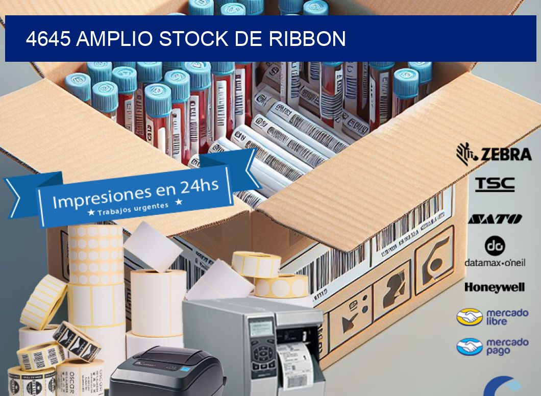 4645 AMPLIO STOCK DE RIBBON