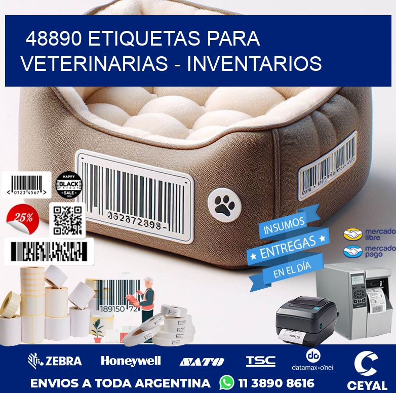 48890 ETIQUETAS PARA VETERINARIAS – INVENTARIOS