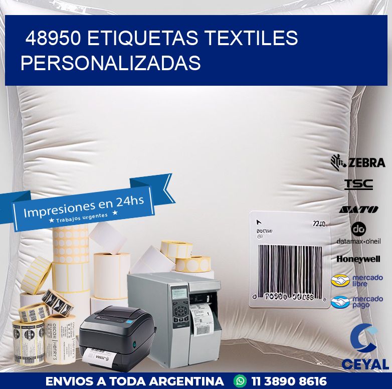 48950 ETIQUETAS TEXTILES PERSONALIZADAS