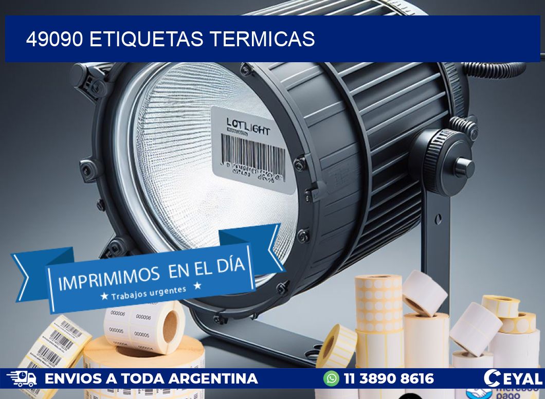 49090 ETIQUETAS TERMICAS