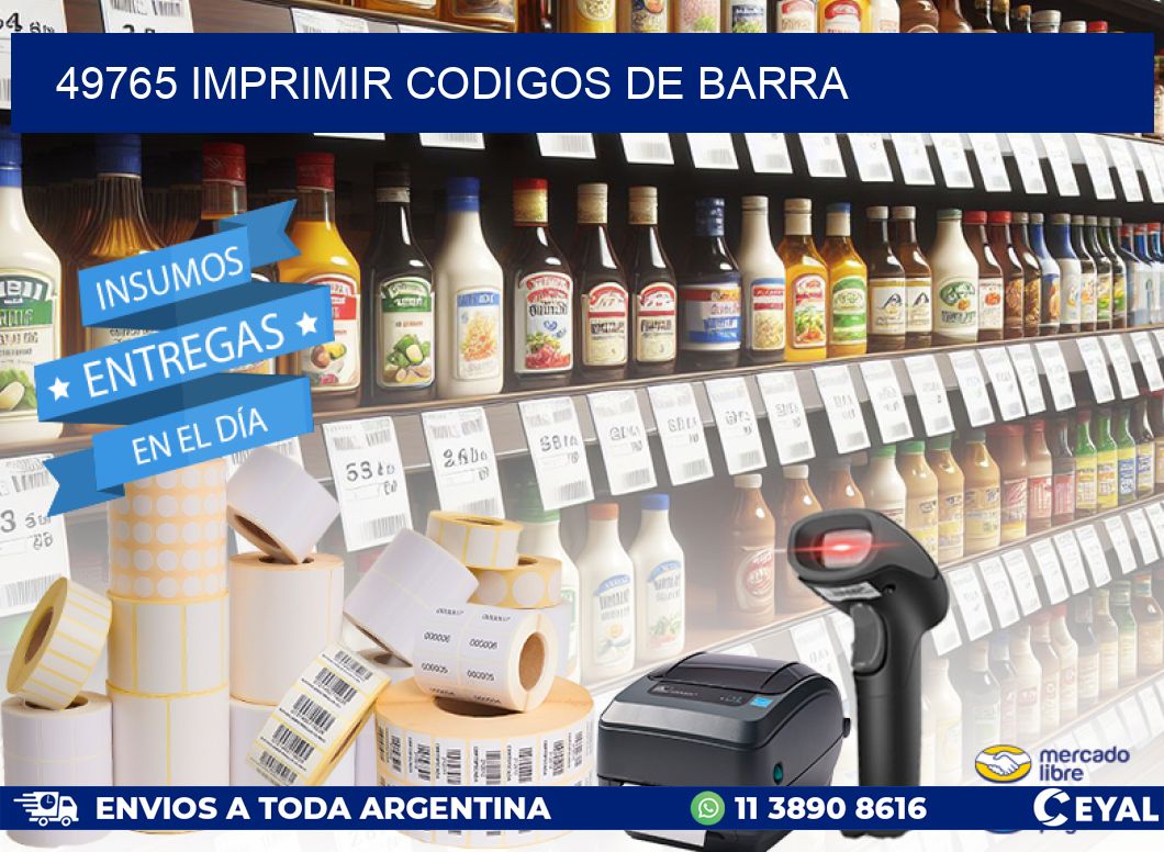 49765 imprimir codigos de barra