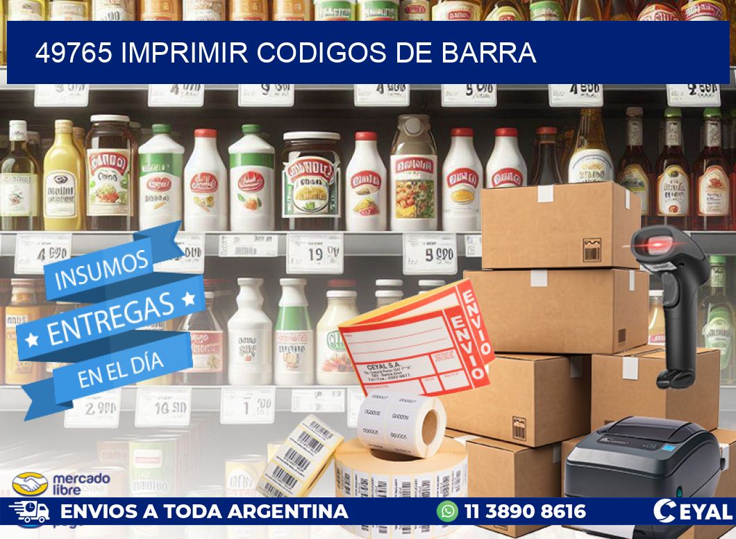 49765 imprimir codigos de barra