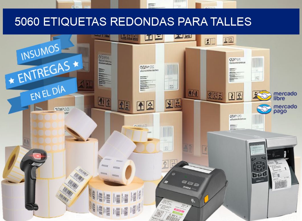 5060 ETIQUETAS REDONDAS PARA TALLES