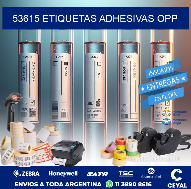 53615 ETIQUETAS ADHESIVAS OPP