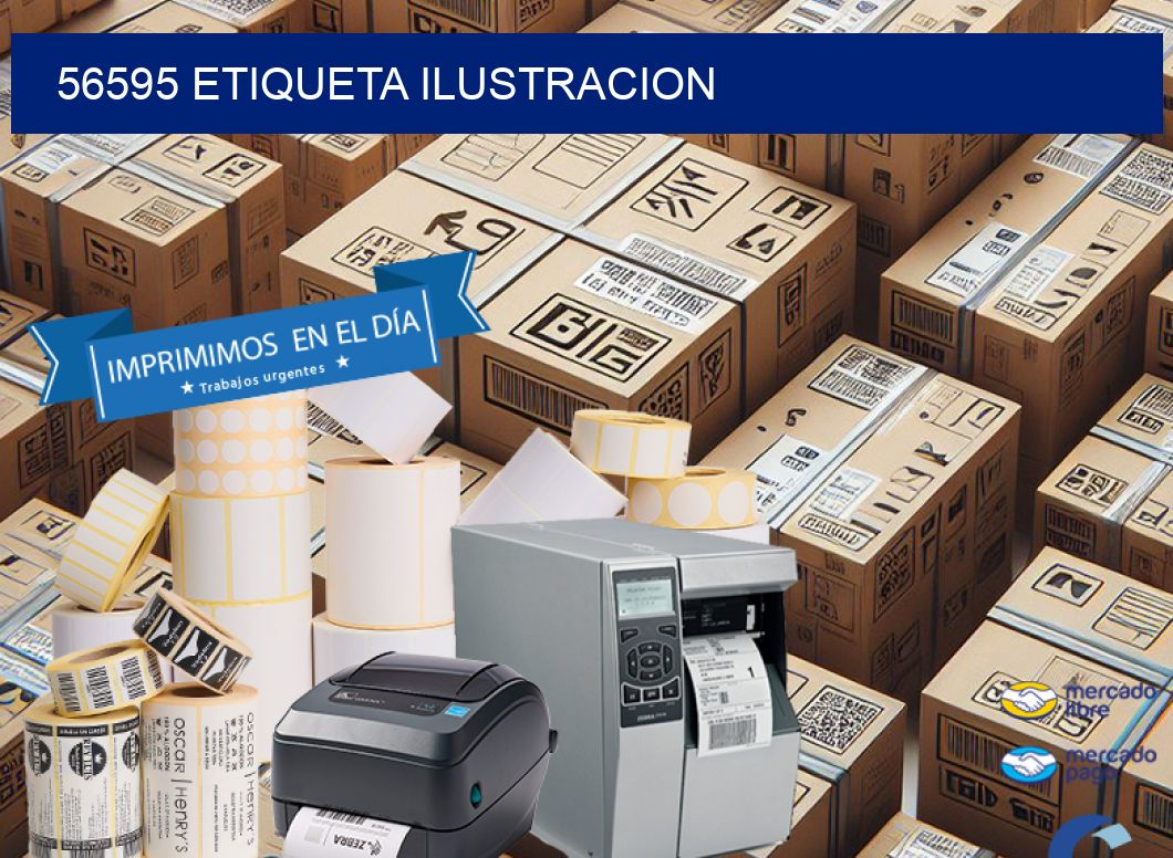56595 etiqueta ilustracion