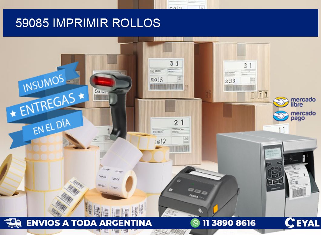 59085 imprimir rollos