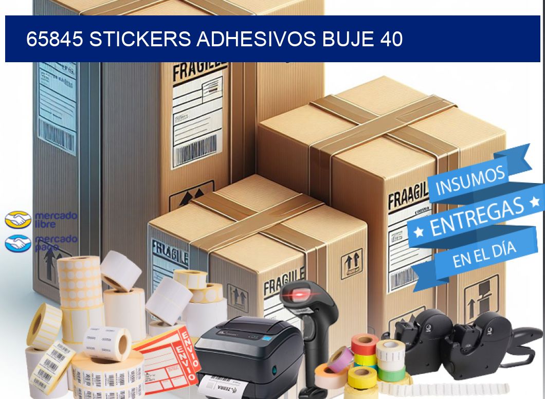 65845 STICKERS ADHESIVOS BUJE 40