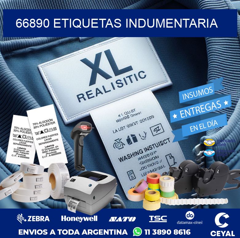 66890 ETIQUETAS INDUMENTARIA