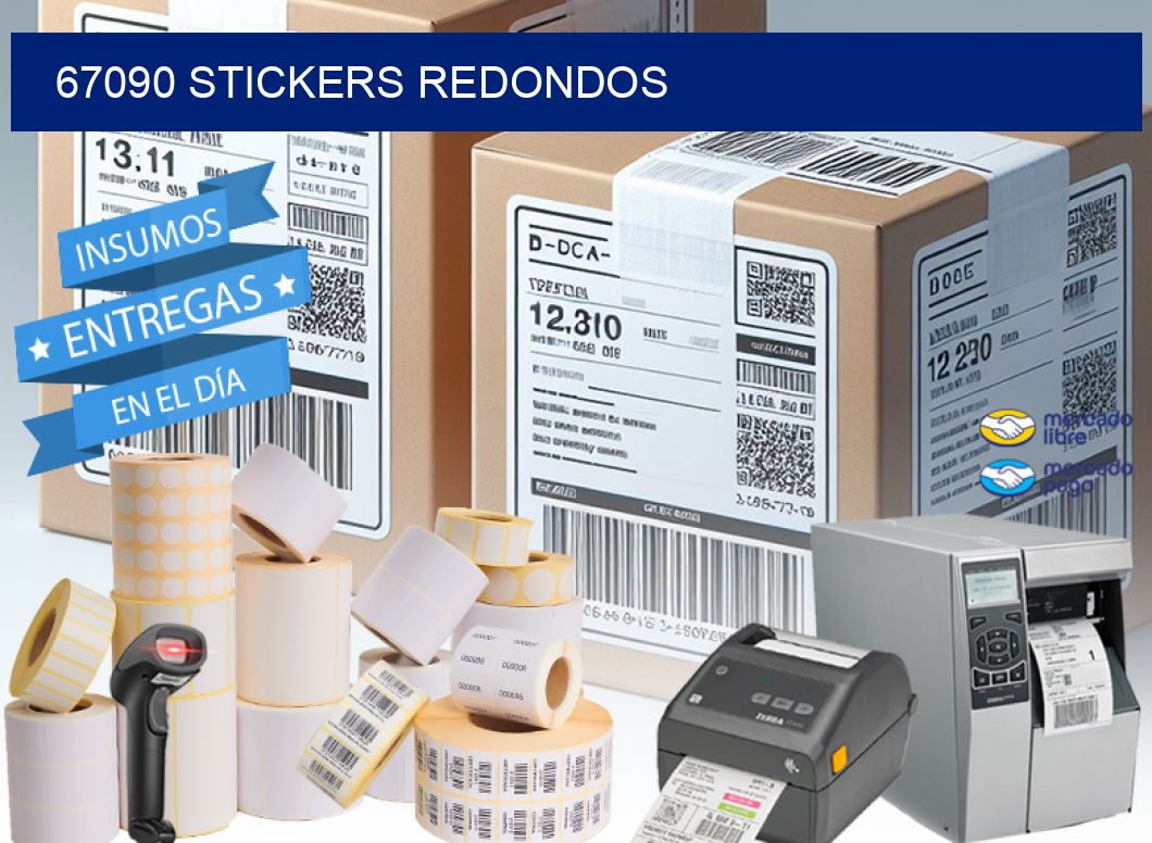 67090 STICKERS REDONDOS