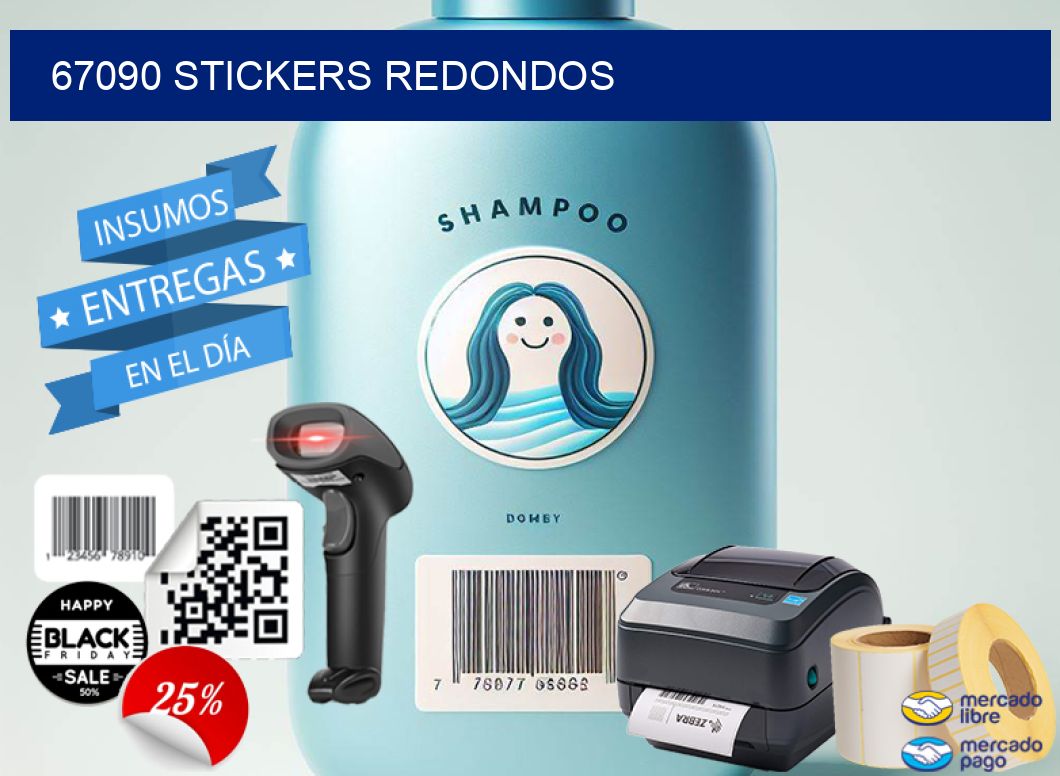 67090 STICKERS REDONDOS