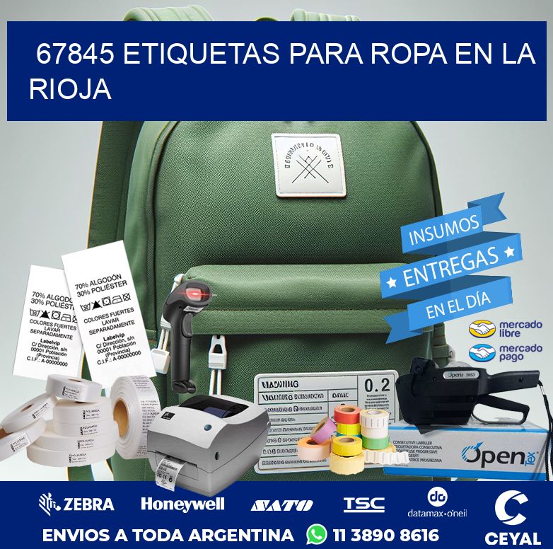 67845 ETIQUETAS PARA ROPA EN LA RIOJA