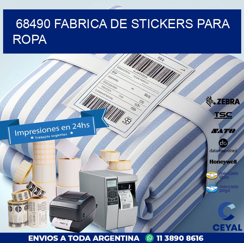 68490 FABRICA DE STICKERS PARA ROPA
