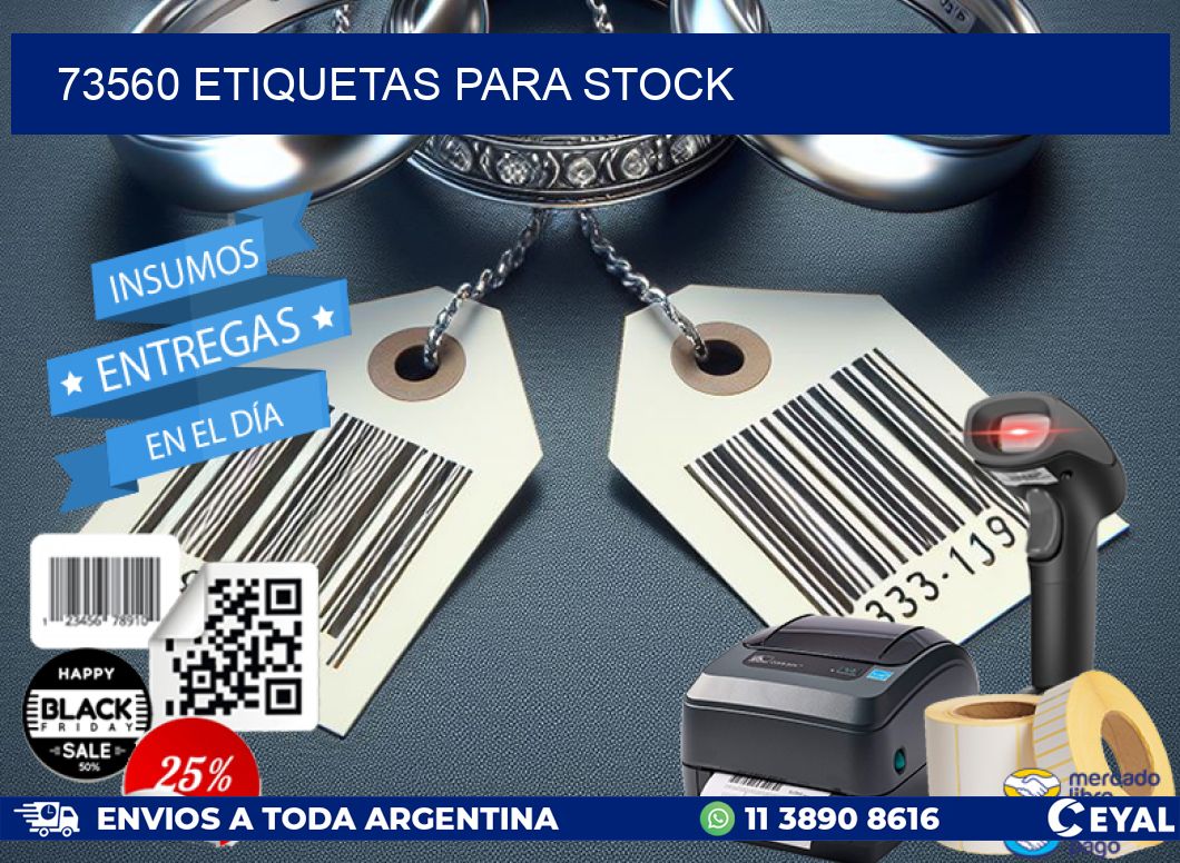 73560 ETIQUETAS PARA STOCK