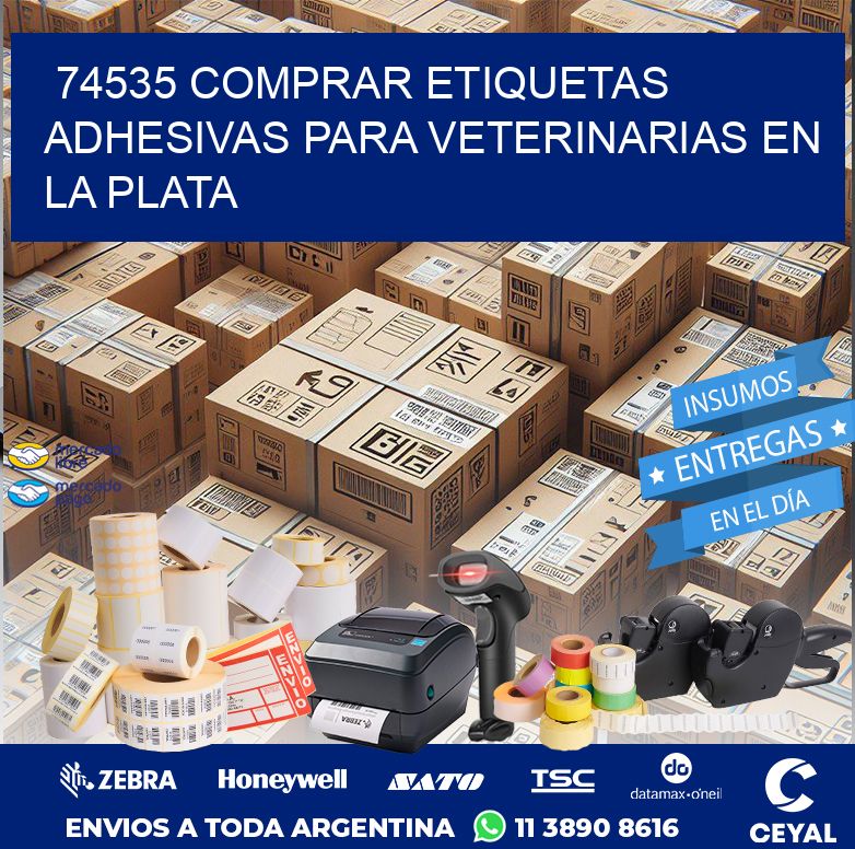 74535 COMPRAR ETIQUETAS ADHESIVAS PARA VETERINARIAS EN LA PLATA