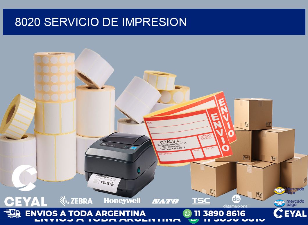 8020 SERVICIO DE IMPRESION