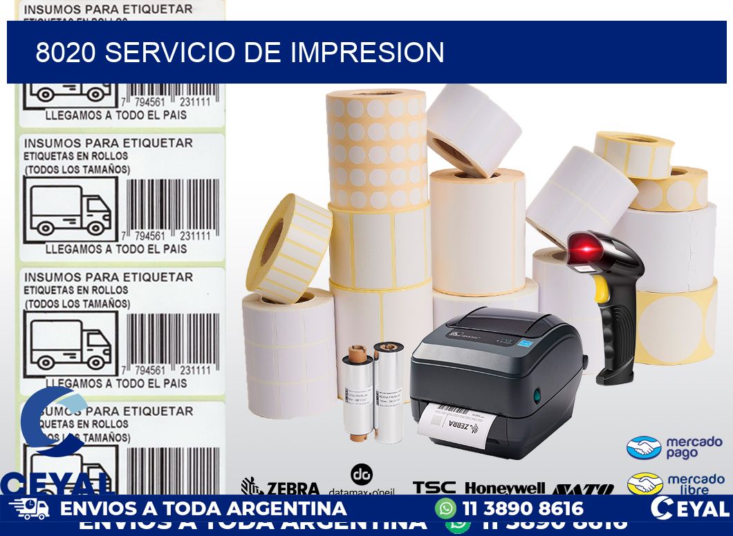 8020 SERVICIO DE IMPRESION