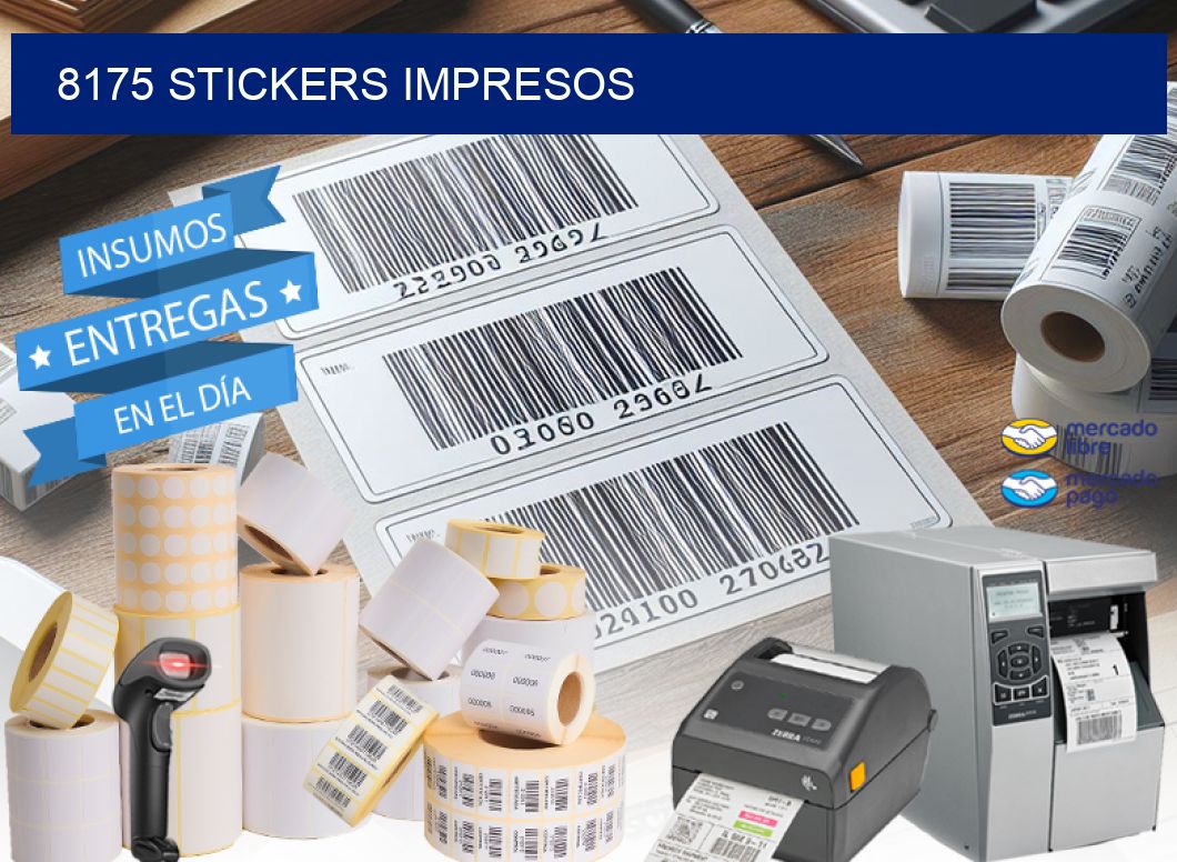 8175 Stickers impresos