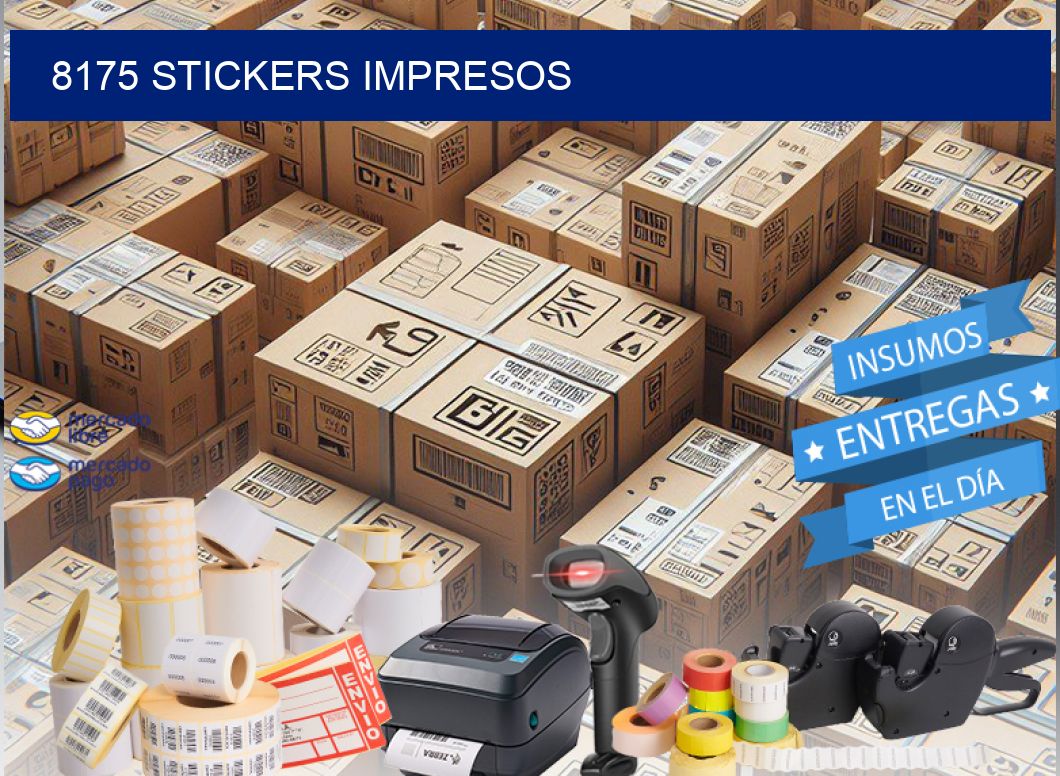 8175 Stickers impresos