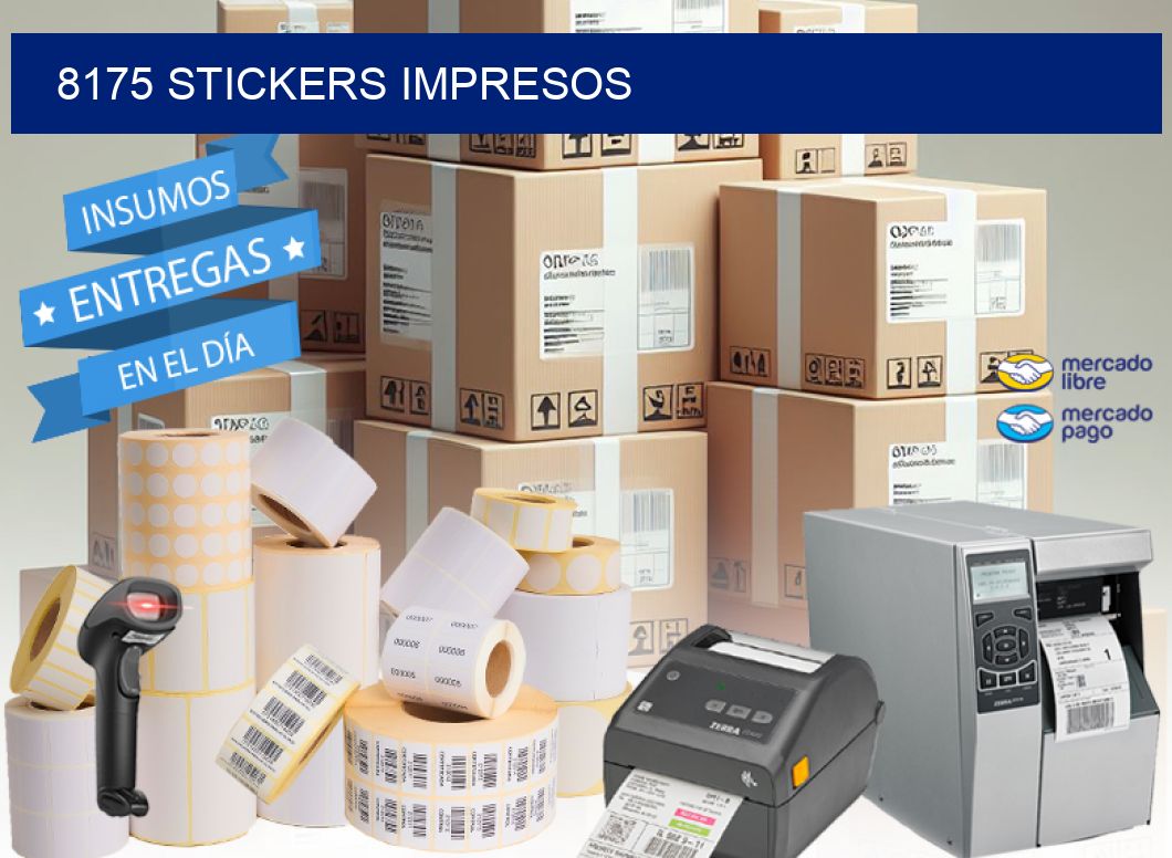 8175 Stickers impresos