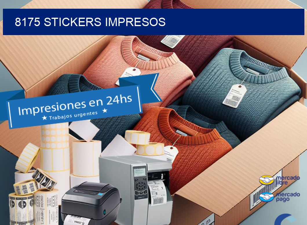 8175 Stickers impresos