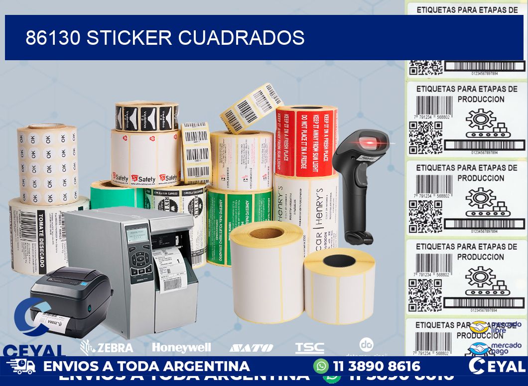 86130 STICKER CUADRADOS