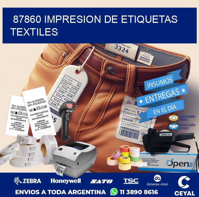 87860 IMPRESION DE ETIQUETAS TEXTILES
