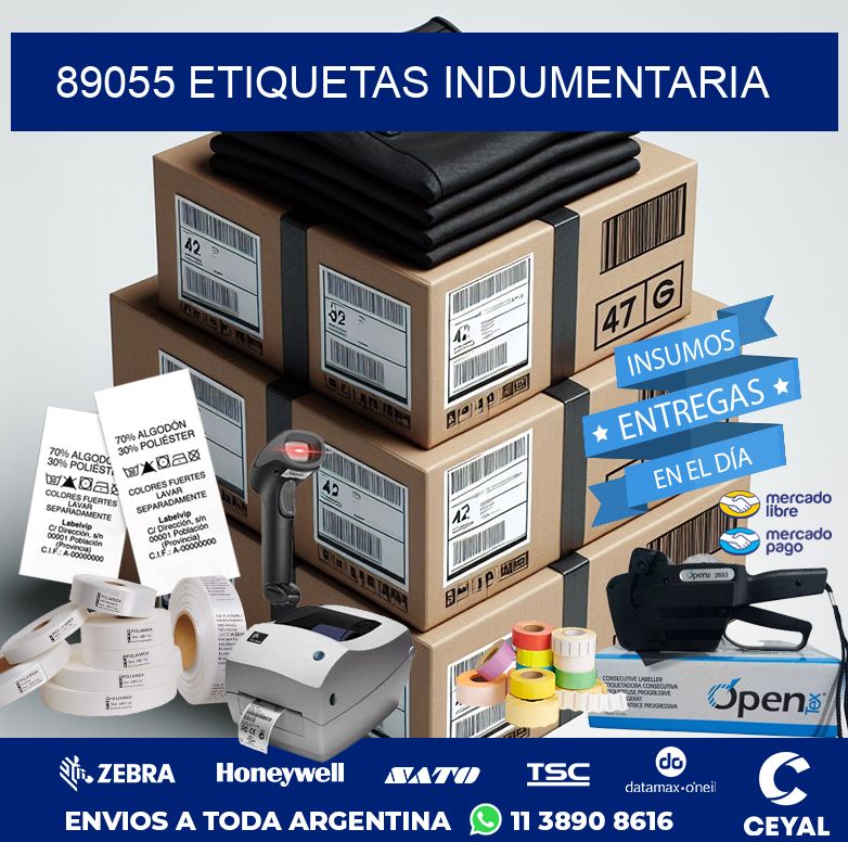 89055 ETIQUETAS INDUMENTARIA