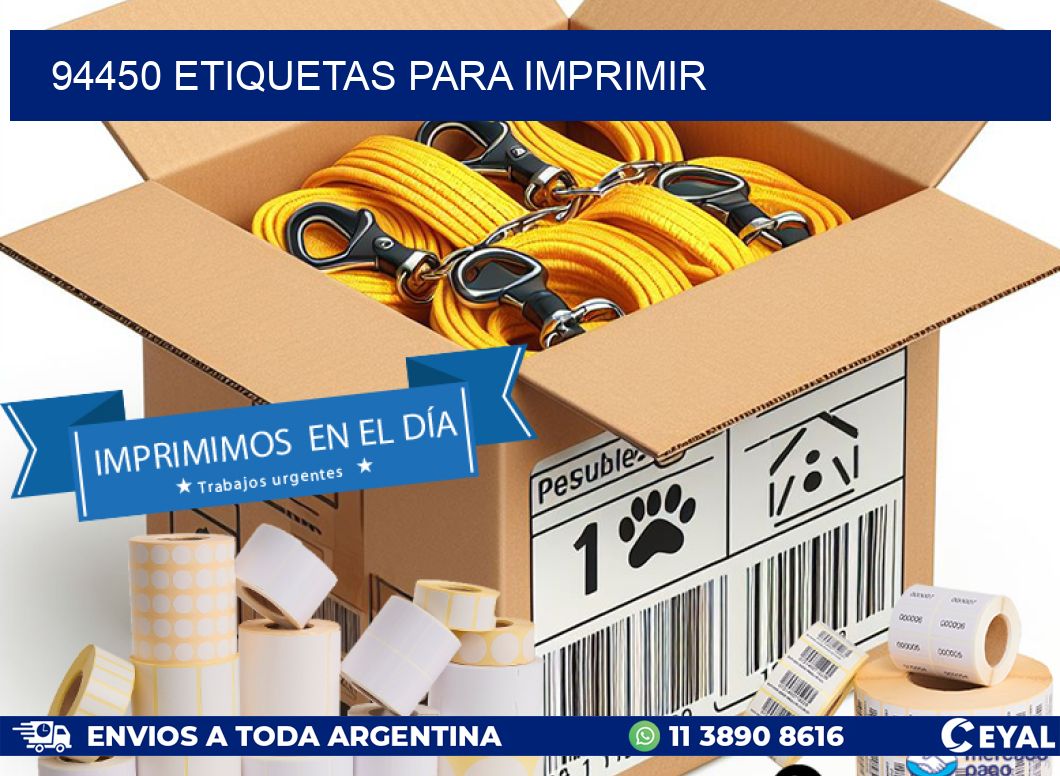 94450 ETIQUETAS PARA IMPRIMIR