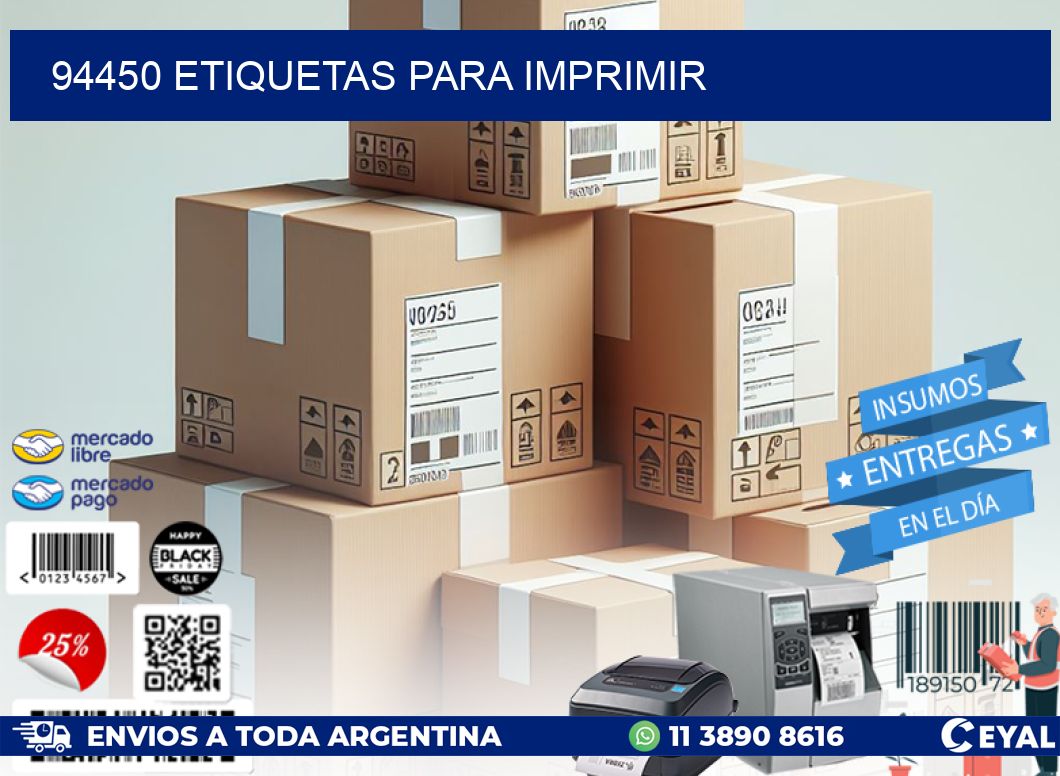 94450 ETIQUETAS PARA IMPRIMIR