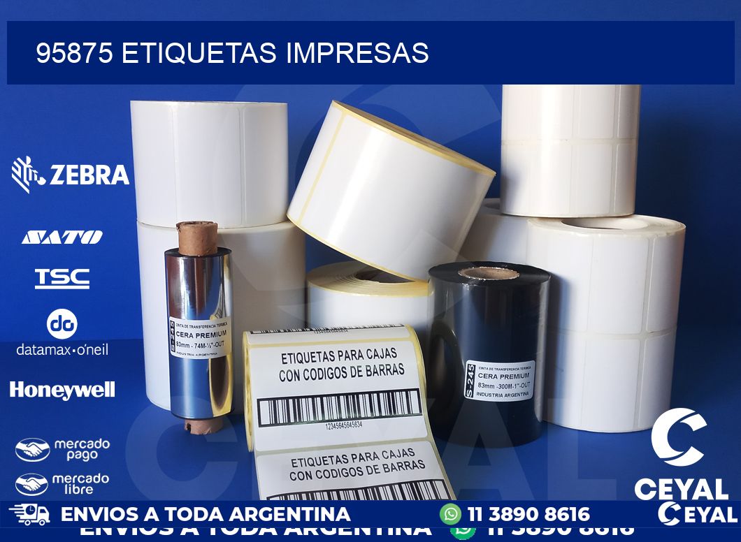 95875 ETIQUETAS IMPRESAS