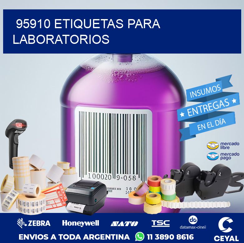 95910 ETIQUETAS PARA LABORATORIOS