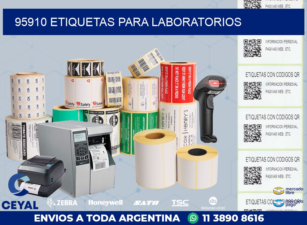 95910 ETIQUETAS PARA LABORATORIOS