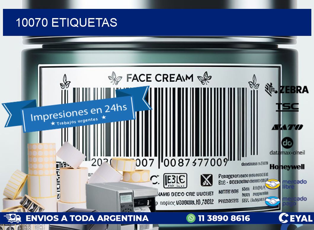 10070 ETIQUETAS