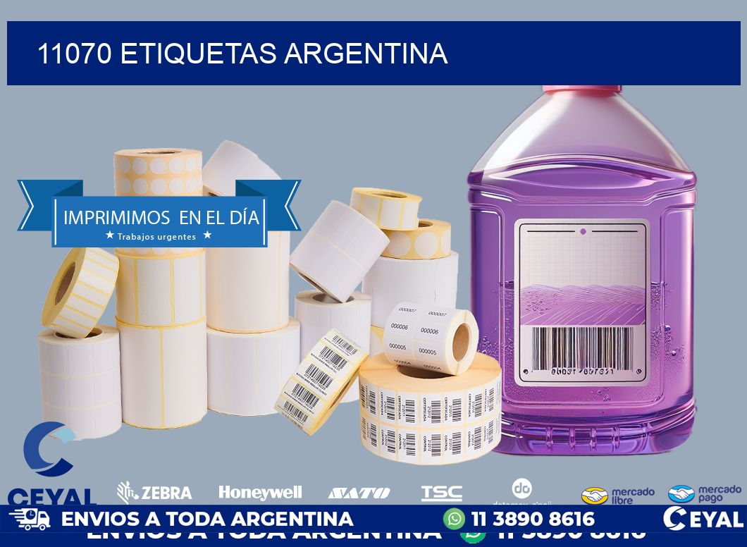 11070 ETIQUETAS ARGENTINA