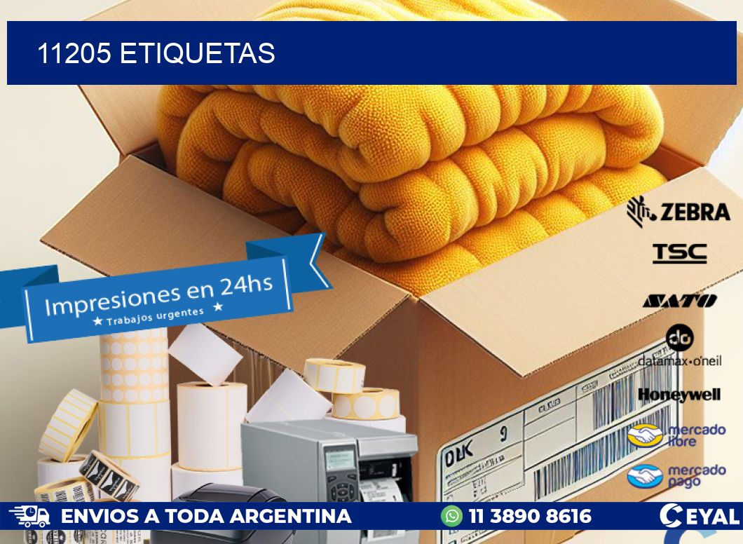 11205 ETIQUETAS