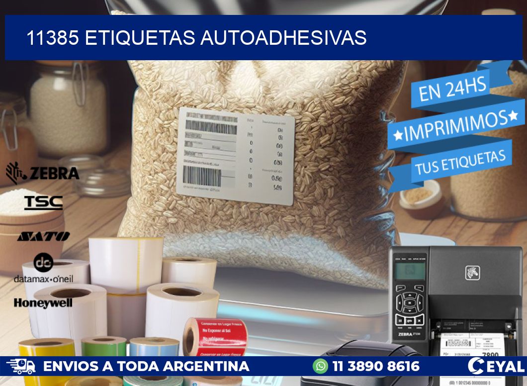 11385 ETIQUETAS AUTOADHESIVAS