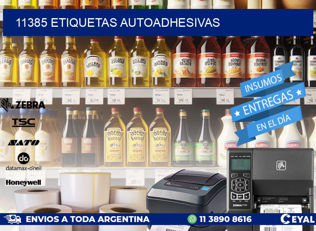 11385 ETIQUETAS AUTOADHESIVAS