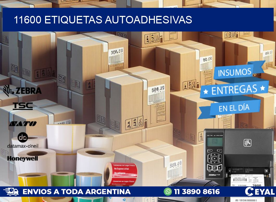 11600 ETIQUETAS AUTOADHESIVAS