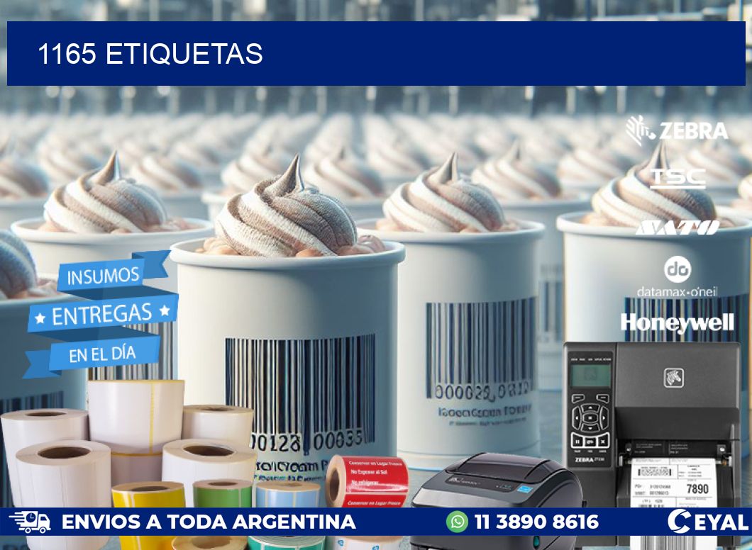 1165 ETIQUETAS