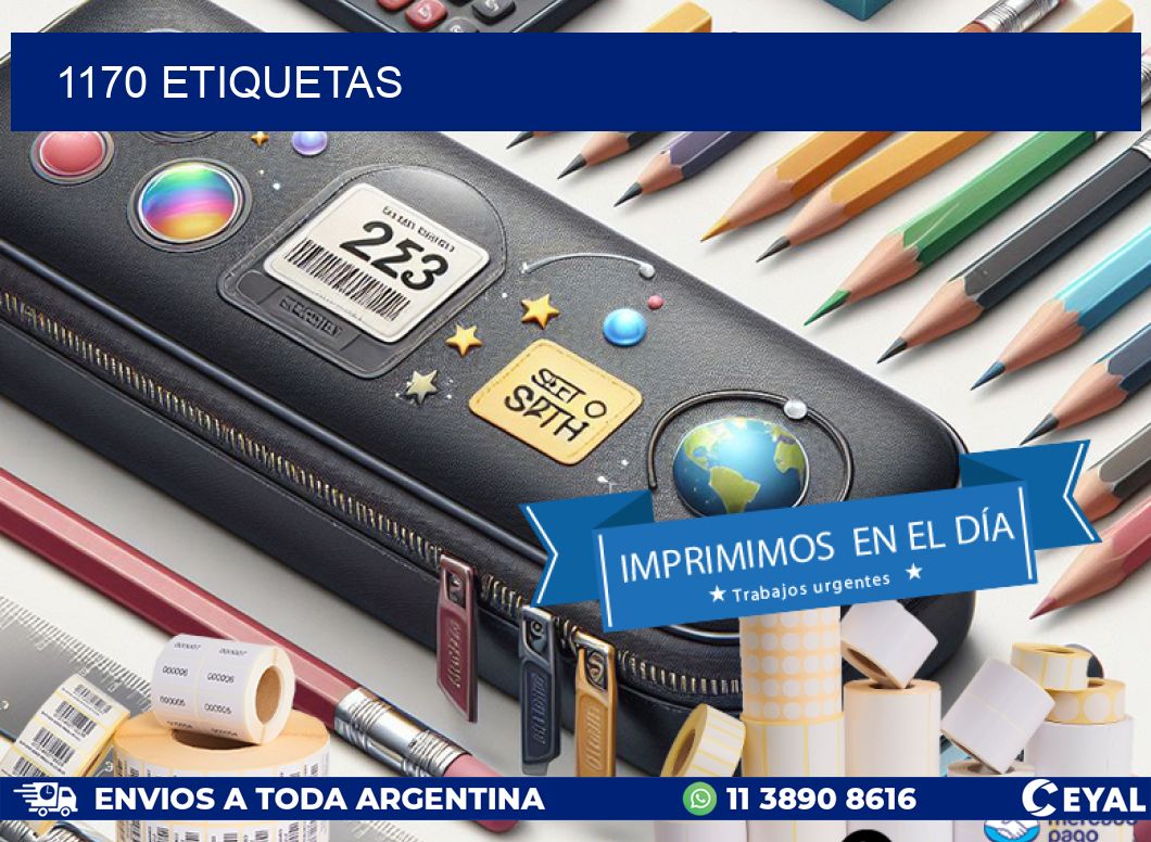 1170 ETIQUETAS