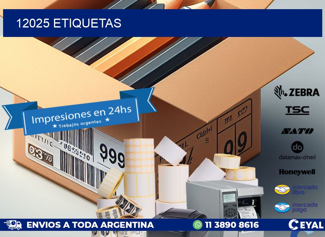 12025 ETIQUETAS
