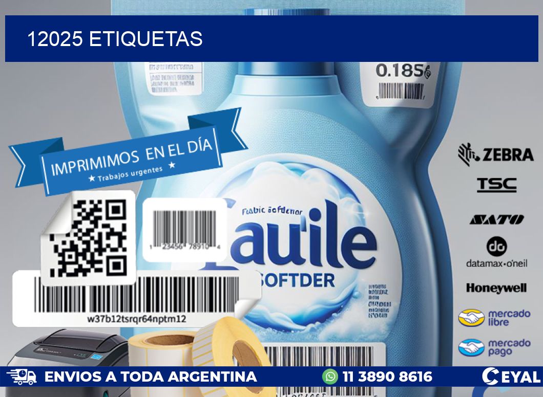 12025 ETIQUETAS