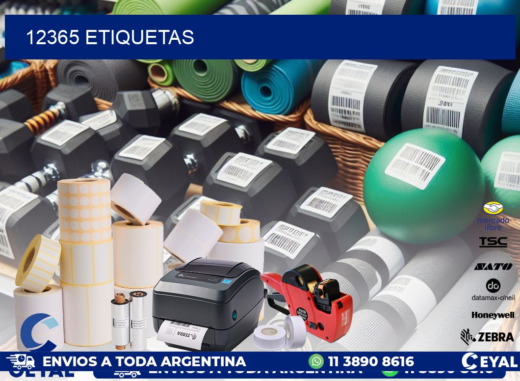 12365 ETIQUETAS