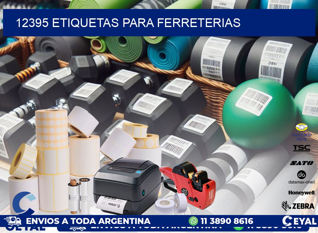 12395 ETIQUETAS PARA FERRETERIAS