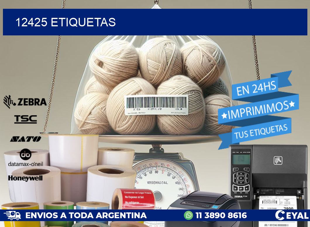 12425 ETIQUETAS