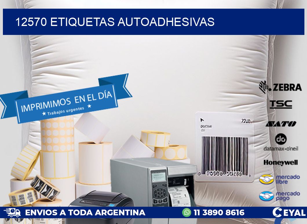 12570 ETIQUETAS AUTOADHESIVAS