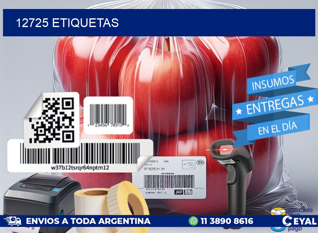 12725 ETIQUETAS
