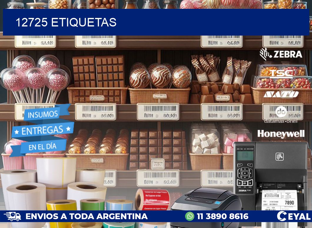 12725 ETIQUETAS