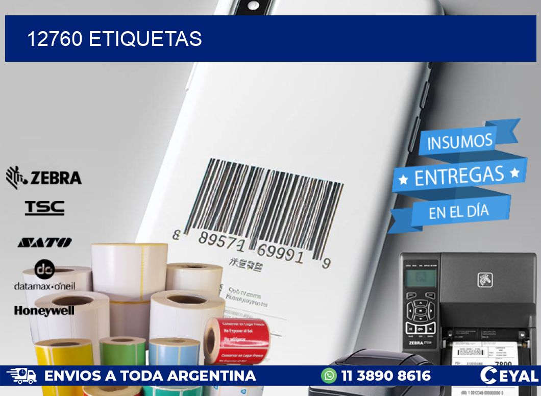 12760 ETIQUETAS