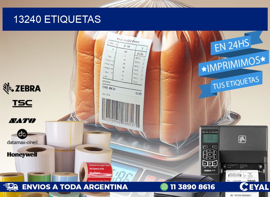13240 ETIQUETAS